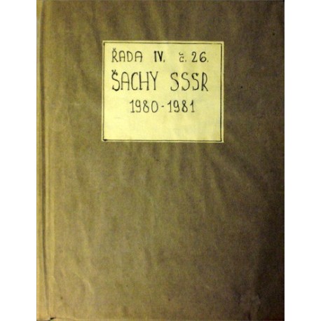 - Šachy SSSR 1980 - 1981